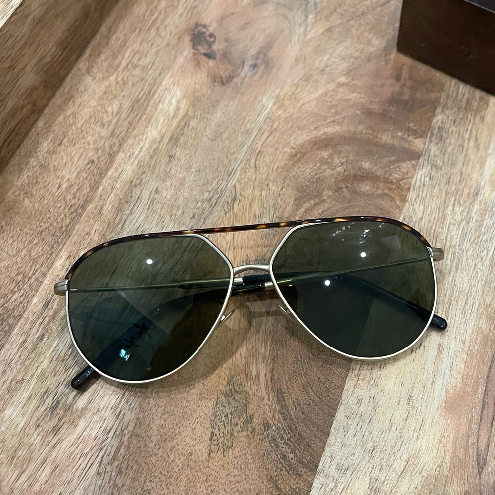 Giorgio Armani gold ladies sunglasses